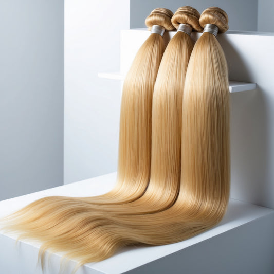 BLONDE STRAIGHT BUNDLE TRIO