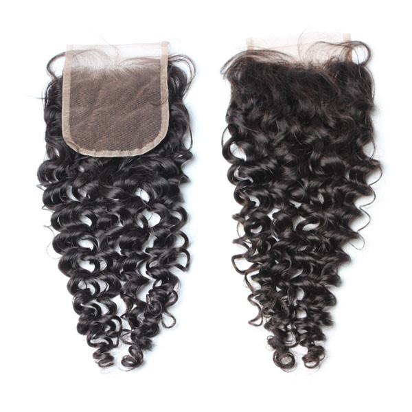 CAMBODIAN DEEP CURLY LACE CLOSURE